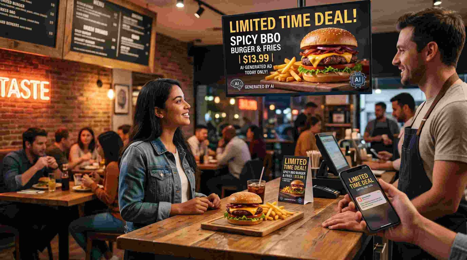 Limited Time Deals with AI Generated Ads