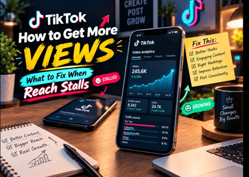 how to get more views on tiktok